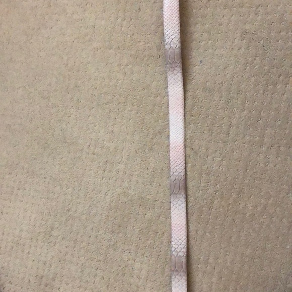 Vintage Genuine Embossed Leather Belt - Picture 9 of 14